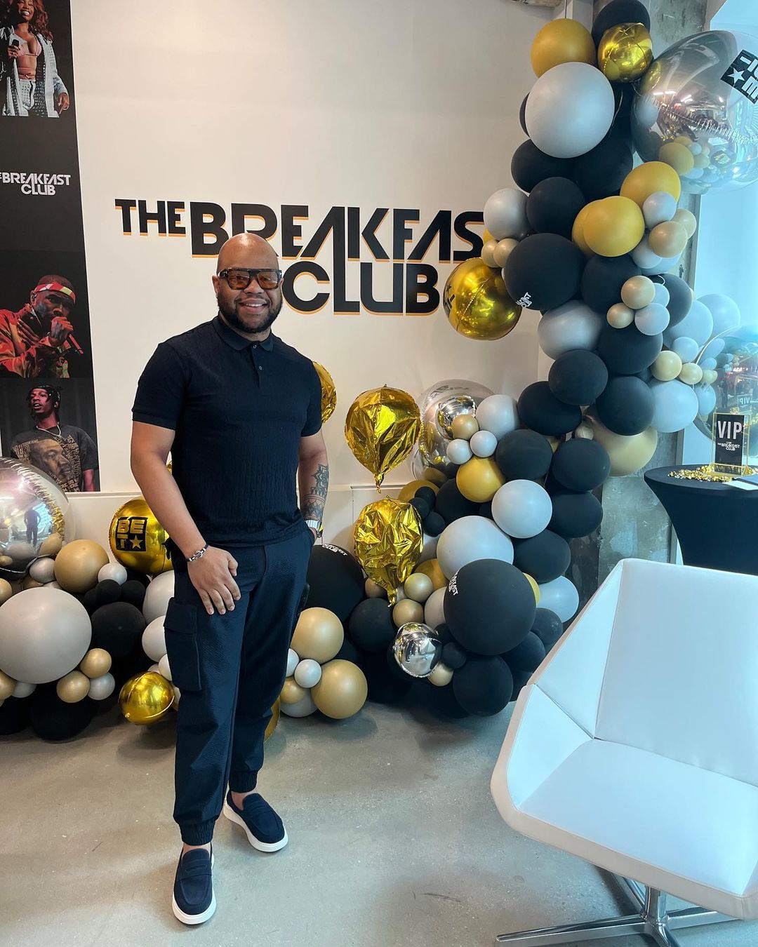 Jamar Jakes posing for a photoshoot. 